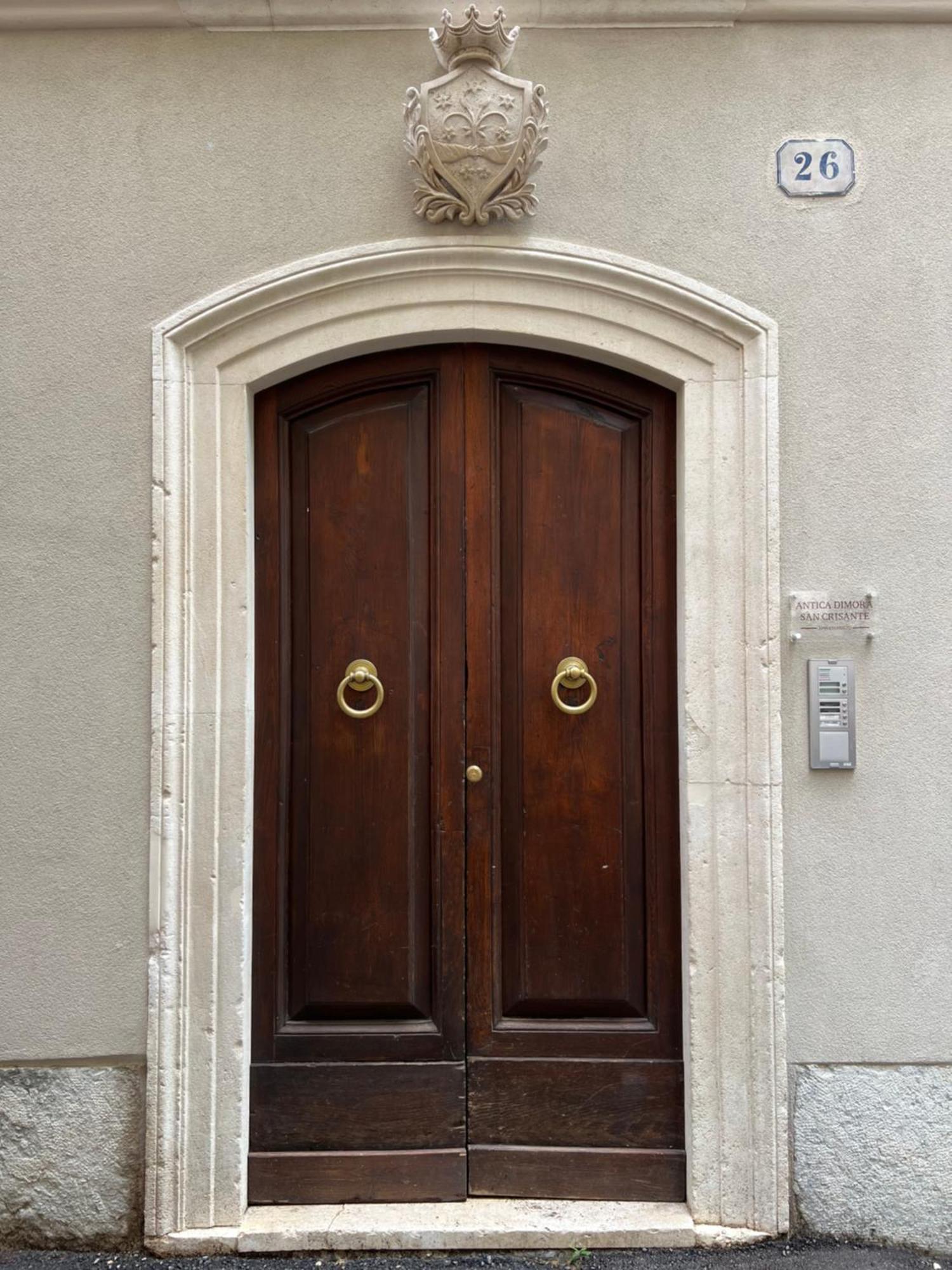 ラクイラAntica Dimora San Crisante - Centro Storicoアパートメント エクステリア 写真